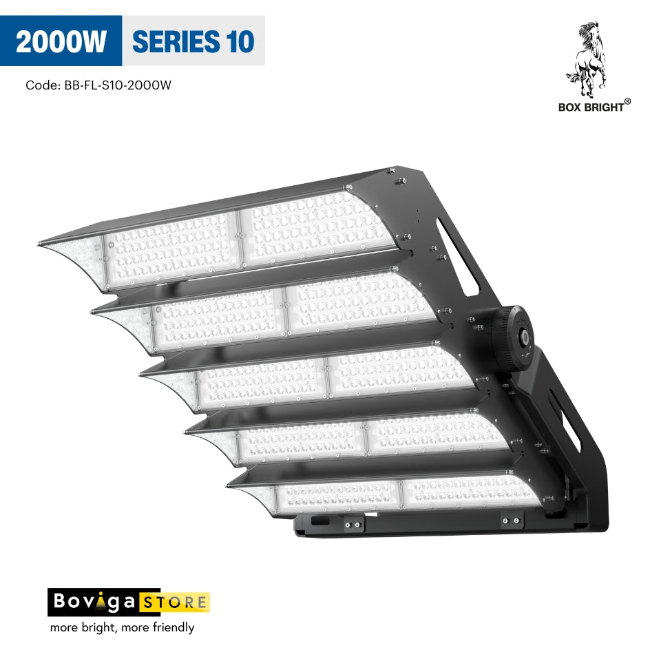 2000W LED Flood & Sport Light รุ่น SERIES 10 แบรนด์ BOX BRIGHT