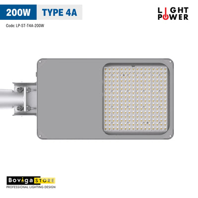 200W รุ่น TYPE 4A โคมไฟถนน LED Street Light | แบรนด์ LIGHT POWER