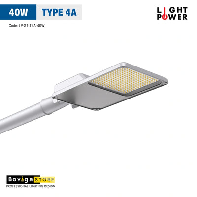 40W รุ่น TYPE 4A โคมไฟถนน LED Street Light | แบรนด์ LIGHT POWER