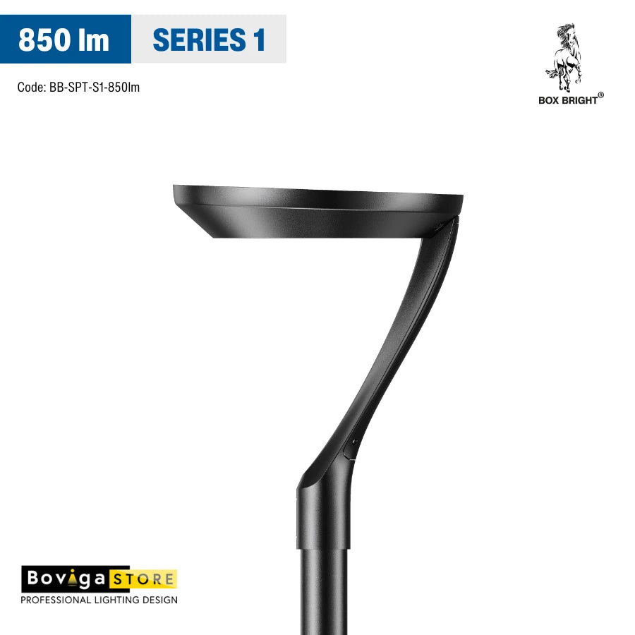 850 lm รุ่น SERIES 1 Solar LED Post Top | โคมไฟหัวเสาโซลาร์เซลล์ LED ควบคุมแสงอัจฉริยะ ประหยัดพลังงาน ประกัน 3 ปี