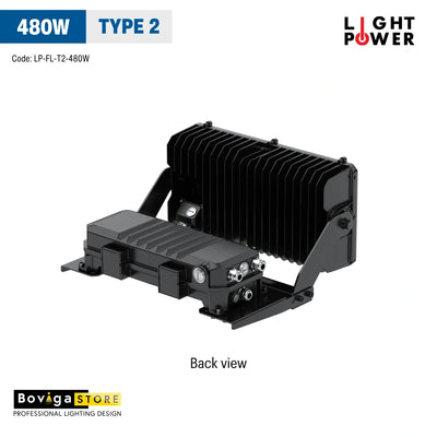 480W รุ่น TYPE 2 โคมไฟสปอร์ตไลท์ LED Flood Light | แบรนด์ LIGHT POWER