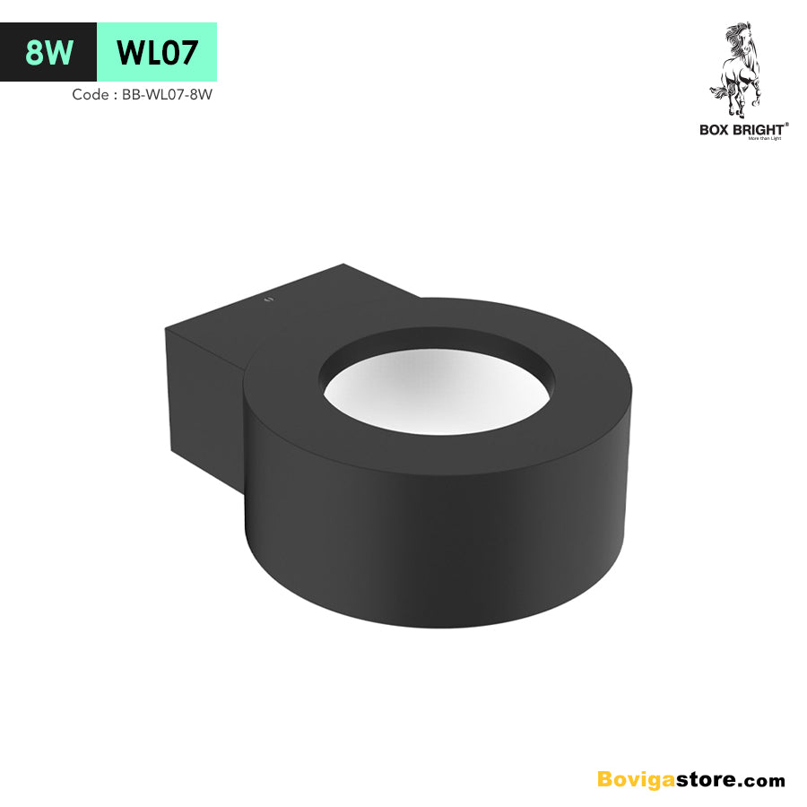 8W LED Wall Light รุ่น WL07 โคมไฟ LED ติดผนัง