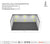 ขนาดอาคาร กว้าง 12 x ยาว 21 เมตร ติดตั้งโคมไฟ ไฮเบย์ LED 150W ที่ความสูง 8 เมตร ค่าความสว่าง 200 lux