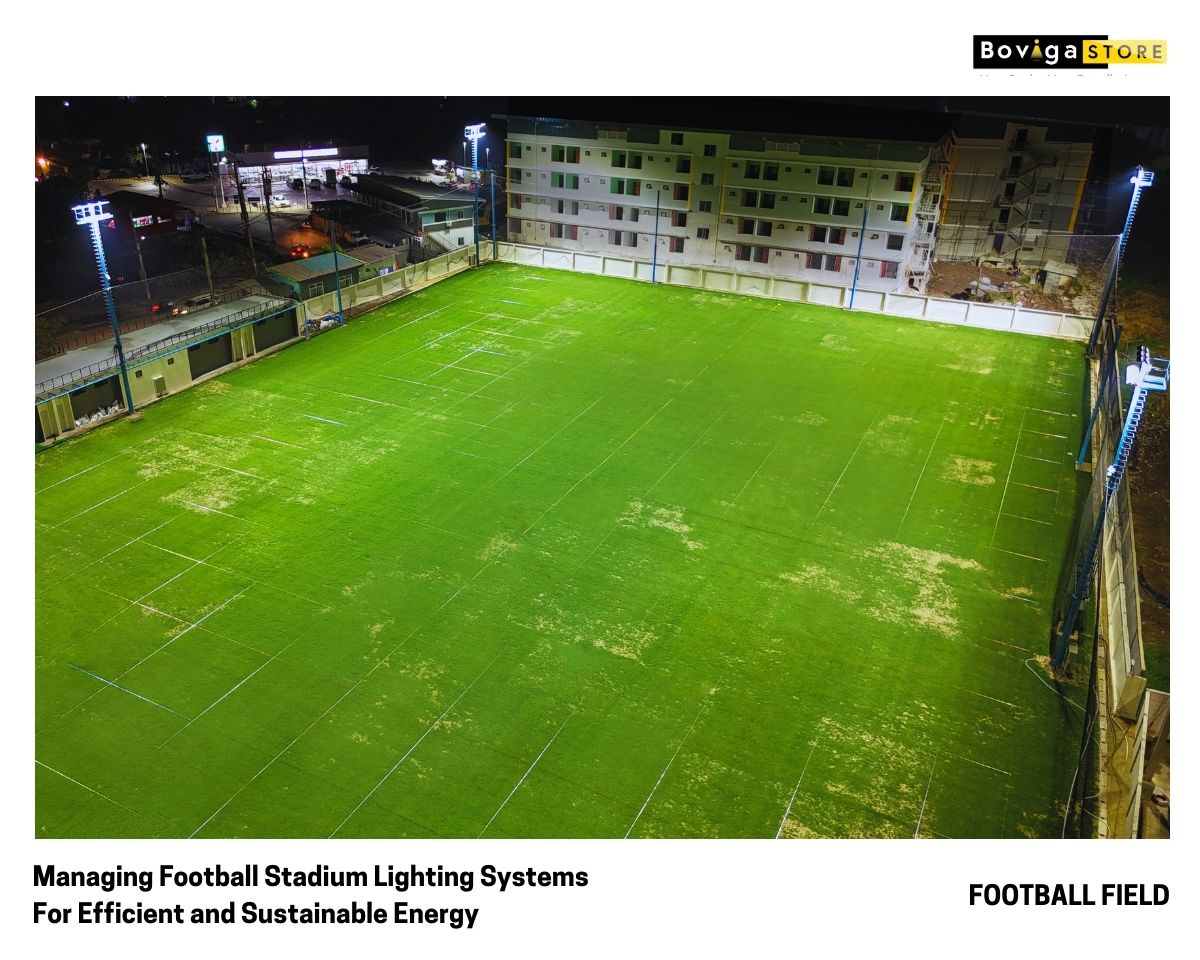 การจัดการระบบแสงสว่างในสนามฟุตบอล เพื่อการใช้พลังงานอย่างคุ้มค่าและประสิทธิภาพที่ยั่งยืน