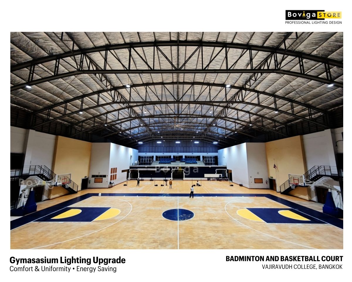 อัปเกรดการออกแบบแสงสนามกีฬา เพื่อการเล่นที่สบายตาและมาตรฐานสูงสุด