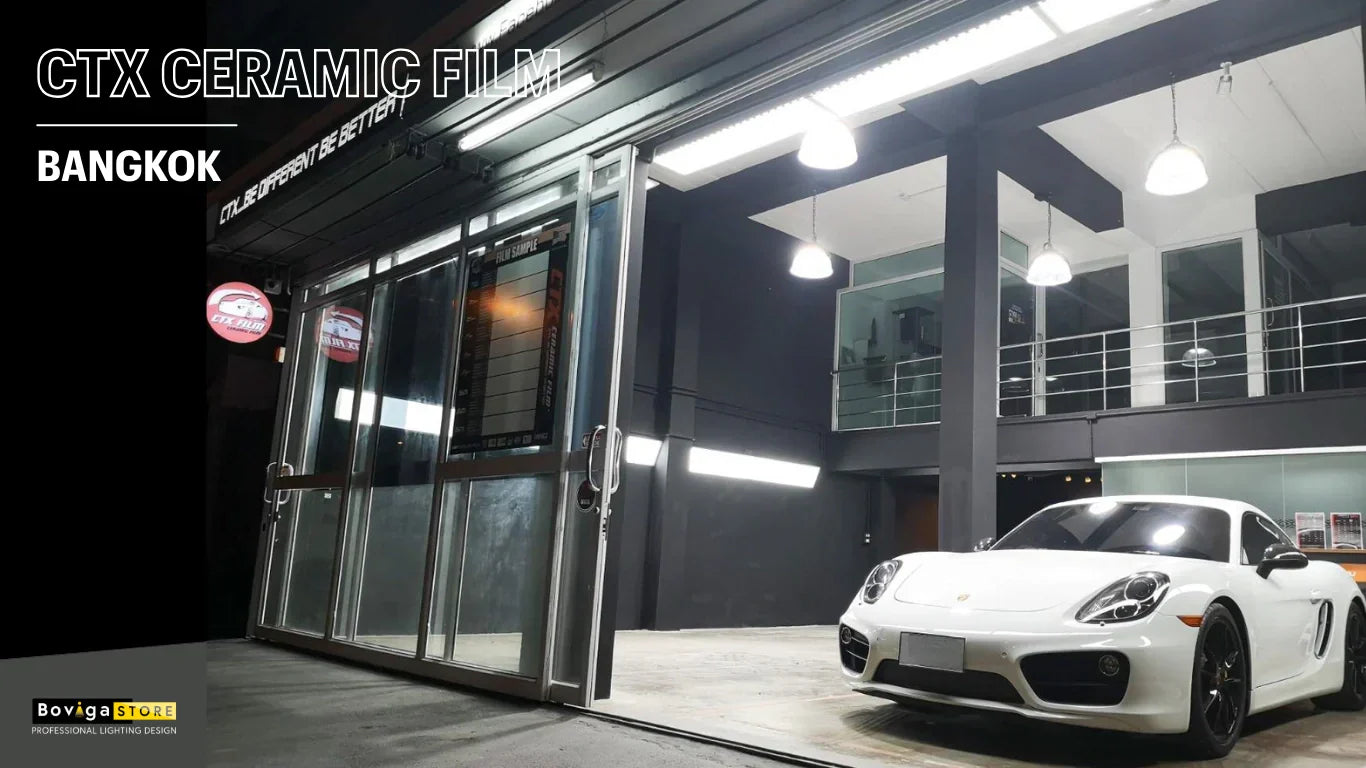 ศูนย์ติดตั้งฟิล์มรถยนต์ | CTX Ceramic Film - LED High Bay รุ่น SERIES 8 + Reflector