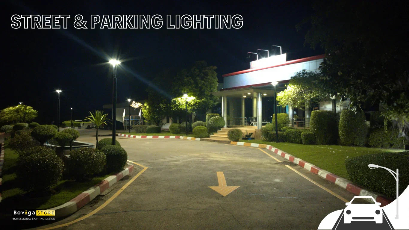 ถนน & ลานจอดรถ | Street & Parking Lighting - LED Post Top รุ่น SERIES 8