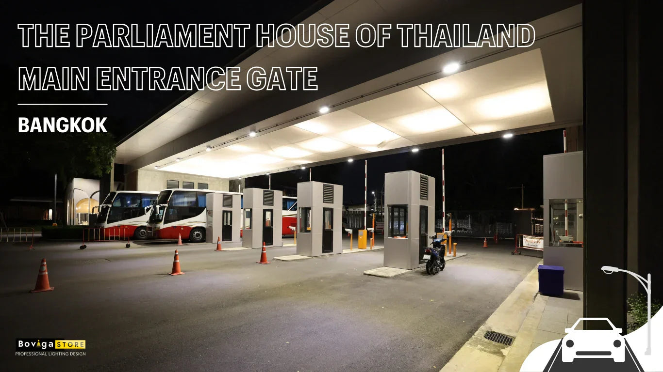 พื้นที่ทางเข้า–ออกรถ | รัฐสภา - LED Linear Light รุ่น SERIES 2A