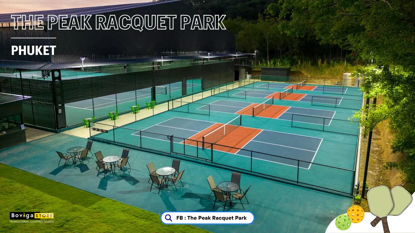 สนามพิคเคิลบอล | The Peak Racquet Park - LED Flood Light รุ่น SERIES 14A