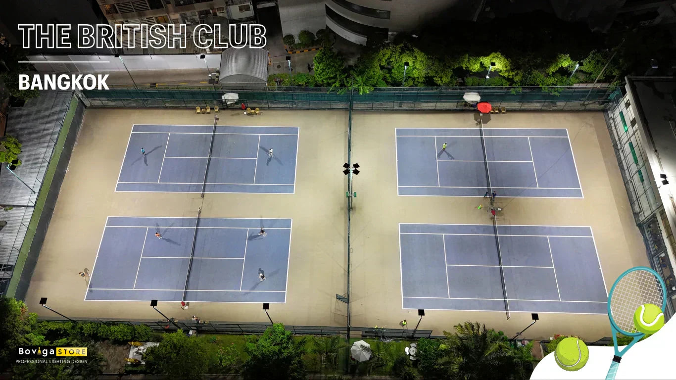 สนามเทนนิส | The British Club - LED Flood Light รุ่น SERIES 14A