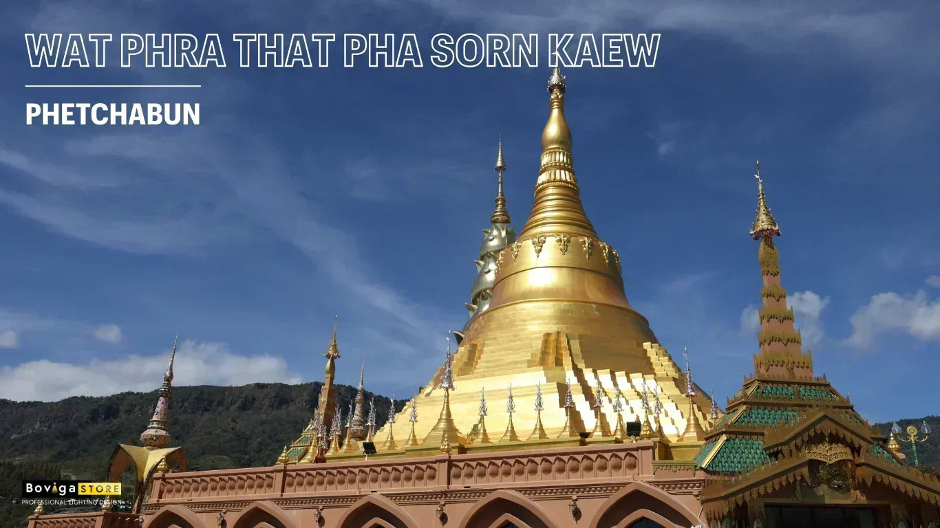 องค์เจดีย์ | วัดพระธาตุผาซ่อนแก้ว - LED Flood Light รุ่น TYPE 4A