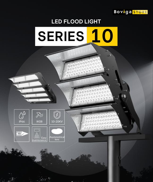 SERIES 10 | โคมไฟฟลัดไลท์และสปอร์ตไลท์ | LED Flood & Sport Light  | BOX BRIGHT
