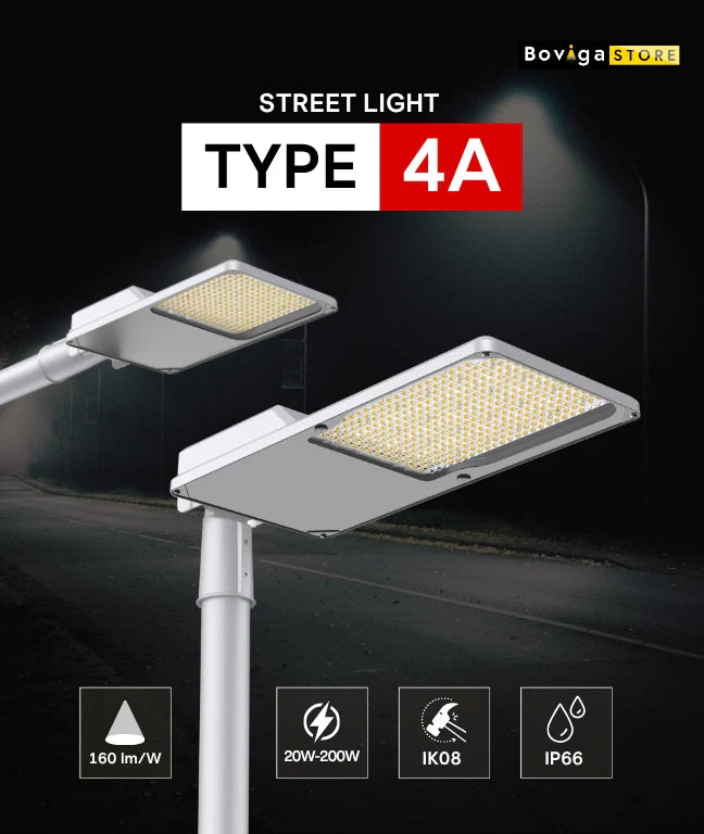 TYPE 4A | โคมไฟถนน LED | LED STREET LIGHT | LIGHT POWER