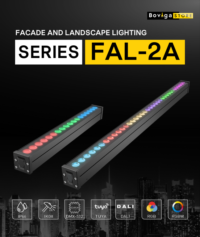 Series FAL- 2A | Facade and Landscape Lighting | โคมไฟส่องอาคาร | Box Bright