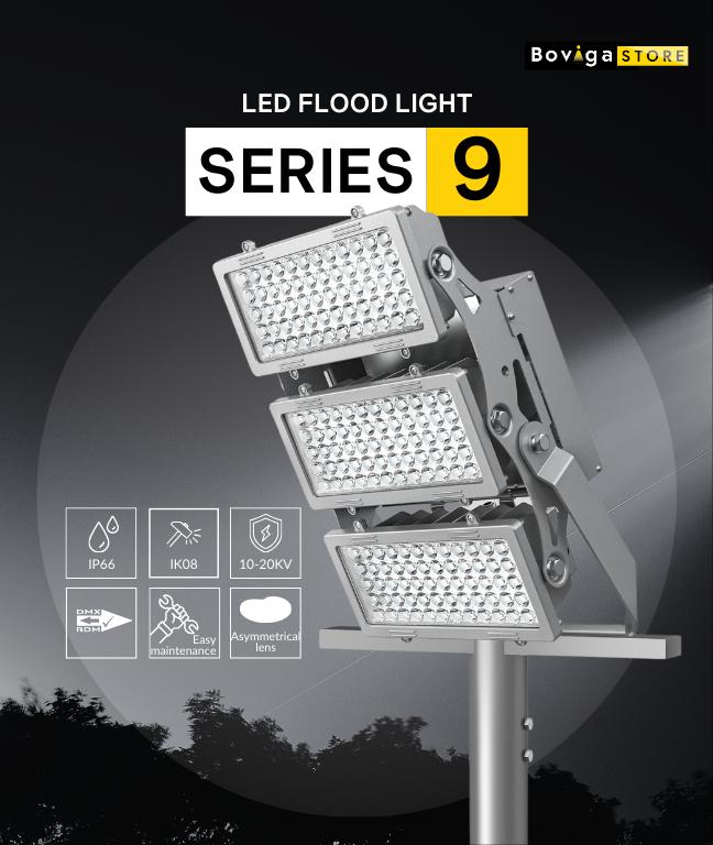 SERIES 9 | โคมไฟฟลัดไลท์และสปอร์ตไลท์ | LED Flood & Sport Light  | BOX BRIGHT