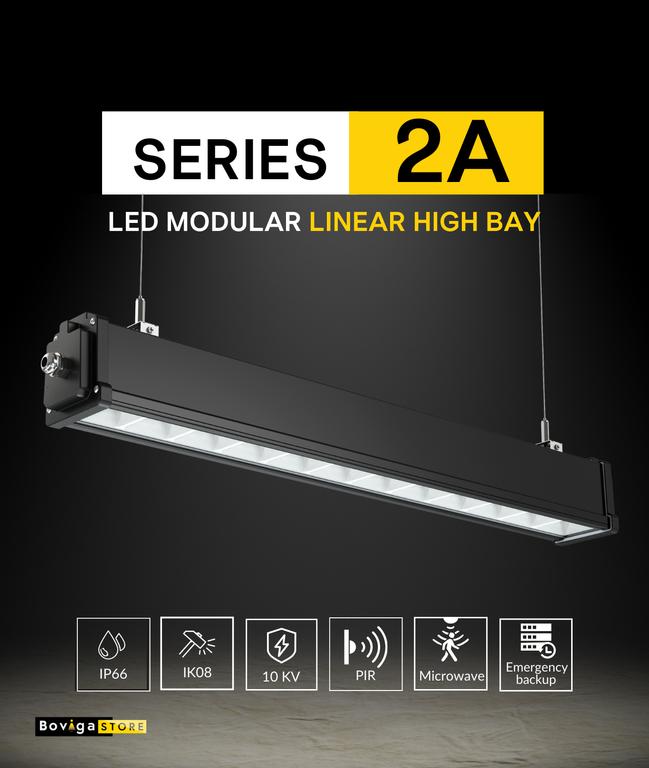 SERIES 2A | โคมไฮเบย์ led แบบยาว | LED modular linear high bay | แบรนด์ BOX BRIGHT