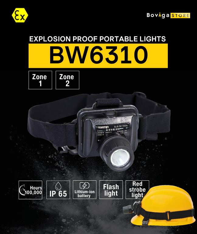 ไฟกันระเบิดแบบพกพา| LED Explosion Proof Portable Lighting รุ่น BW6310