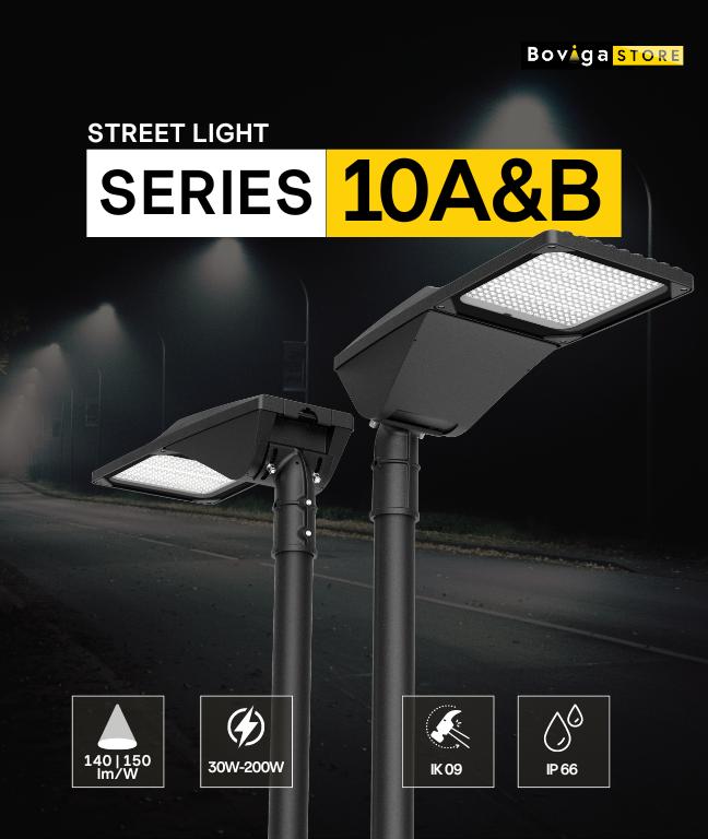 SERIES 10 | โคมไฟถนน LED | LED STREET LIGHT | BOX BRIGHT