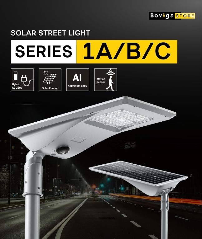 Solar LED Lighting | โคมไฟ LED พลังงานแสงอาทิตย์ - BovigaStore