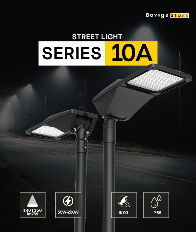 SERIES 10A | โคมไฟถนน LED | LED STREET LIGHT | BOX BRIGHT