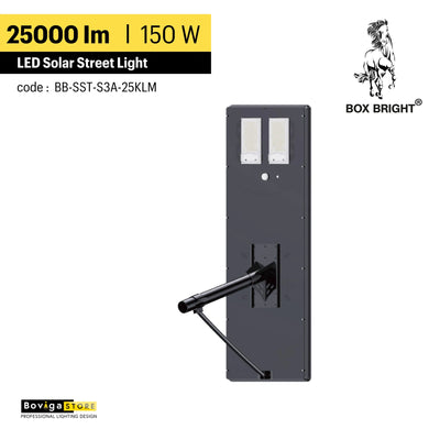 25000 lm ~ โคมไฟถนนโซล่าเซลล์ รุ่น Star Light | ความสูงติดตั้งแนะนำ 10 -16 เมตร