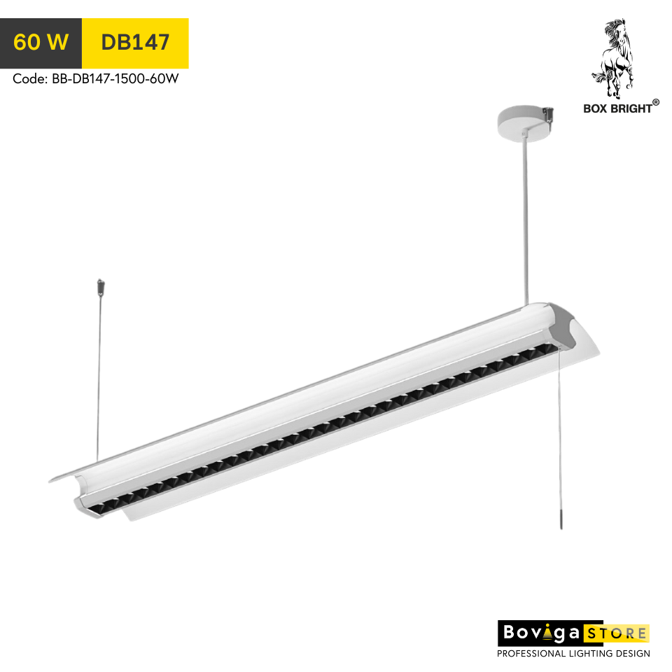 60W | รุ่น DB147 | LED Batten Light | โคมไฟติดเพดานแบบยาว