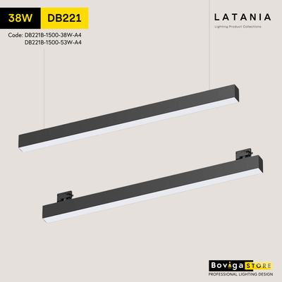 38W | 1.5 m รุ่น DB221  LED Batten Light โคมไฟติดเพดานแบบยาว