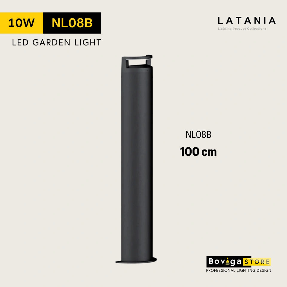10W | NL08B  ความสูง 100cm โคมไฟสำหรับทางเดิน LATANIA
