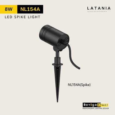 8W รุ่น NL164A โคมไฟปักดิน ( LED Spike Light ) ทรงกระบอก ประสิทธิภาพสูง