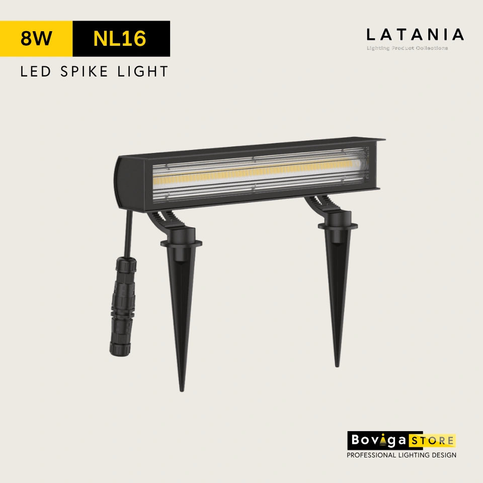 8W รุ่น NL16 โคมไฟปักดิน ( LED Spike Light ) แสงกว้าง ประสิทธิภาพสูง