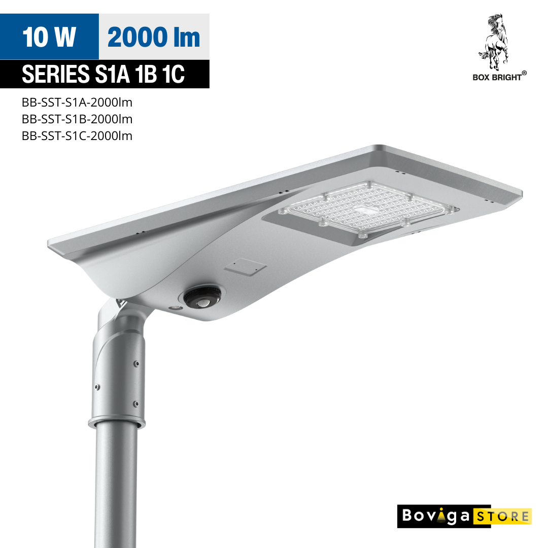 2000 lm | Solar Street Light Series 1A | Box Bright