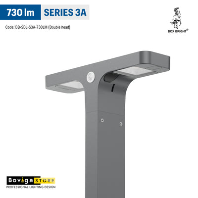 SERIES 3A | โคมไฟสนาม LED โซลาร์เซลล์ Solar Bollard Light | แบรนด์ BOX BRIGHT