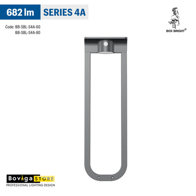 SERIES 4A | โคมไฟสนาม LED โซลาร์เซลล์ Solar Bollard Light | แบรนด์ BOX BRIGHT
