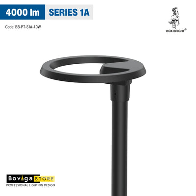 4000 lm รุ่น SERIES 1A LED Post Top | โคมไฟหัวเสา LED แสงสม่ำเสมอ เข้ากับการใช้งานได้หลากหลาย ประกัน 5 ปี