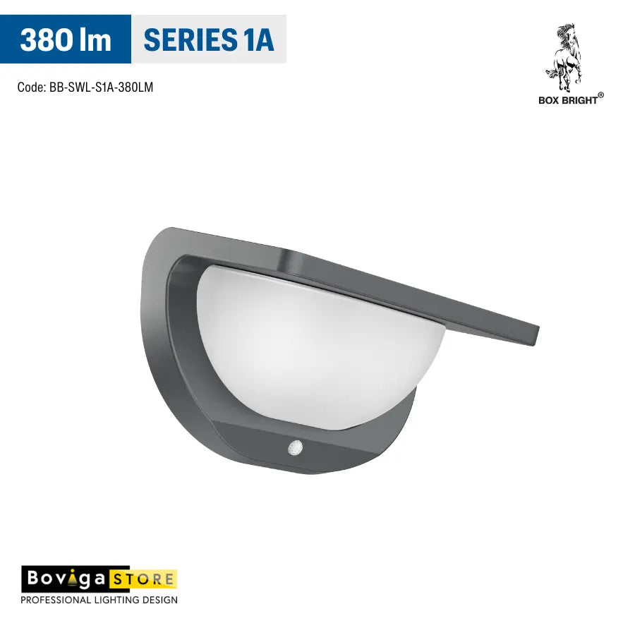 SERIES 1A | โคมไฟติดผนัง LED โซลาร์เซลล์ Solar LED Wall Light | แบรนด์ BOX BRIGHT