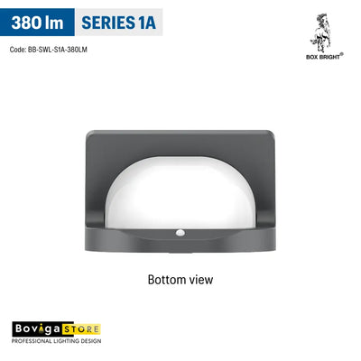 SERIES 1A | โคมไฟติดผนัง LED โซลาร์เซลล์ Solar LED Wall Light | แบรนด์ BOX BRIGHT
