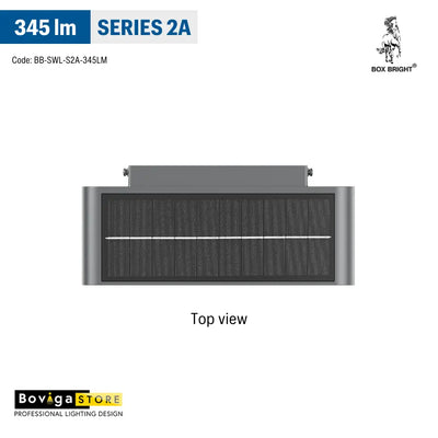 SERIES 2A | โคมไฟติดผนัง LED โซลาร์เซลล์ Solar LED Wall Light | แบรนด์ BOX BRIGHT