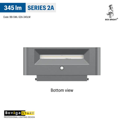 SERIES 2A | โคมไฟติดผนัง LED โซลาร์เซลล์ Solar LED Wall Light | แบรนด์ BOX BRIGHT