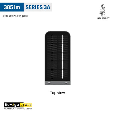 SERIES 3A | โคมไฟติดผนัง LED โซลาร์เซลล์ Solar LED Wall Light | แบรนด์ BOX BRIGHT