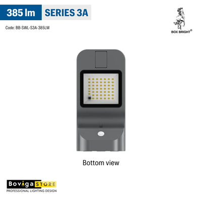 SERIES 3A | โคมไฟติดผนัง LED โซลาร์เซลล์ Solar LED Wall Light | แบรนด์ BOX BRIGHT
