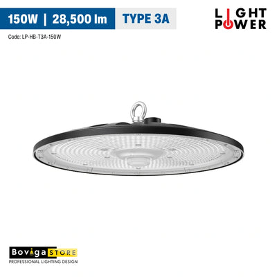 150W รุ่น TYPE 3A LED High Bay | โคมไฟไฮเบย์ LED แสงสบายตา ประหยัดพลังงาน ประกัน 3 ปี