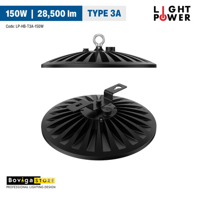 150W รุ่น TYPE 3A LED High Bay | โคมไฟไฮเบย์ LED แสงสบายตา ประหยัดพลังงาน ประกัน 3 ปี