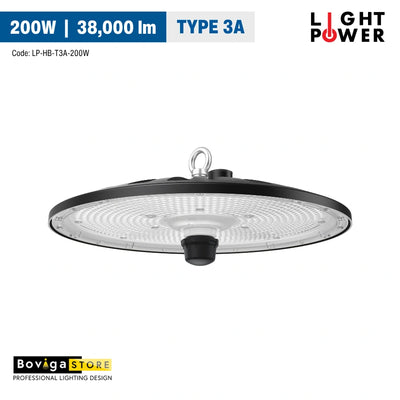 200W รุ่น TYPE 3A LED High Bay | โคมไฟไฮเบย์ LED แสงสบายตา ประหยัดพลังงาน ประกัน 3 ปี