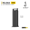 10W | NL08A ความสูง 50cm | โคมไฟสำหรับทางเดิน BOX BRIGHT