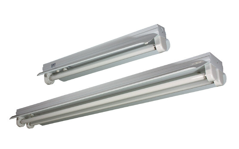 โคมโรงงานขาสปริง สำหรับหลอดฟลูออเรสเซนต์ T8 แบรนด์ LUNAR ~ Fluorescent Fixture : Industrial type for T8 fluorescent lamp