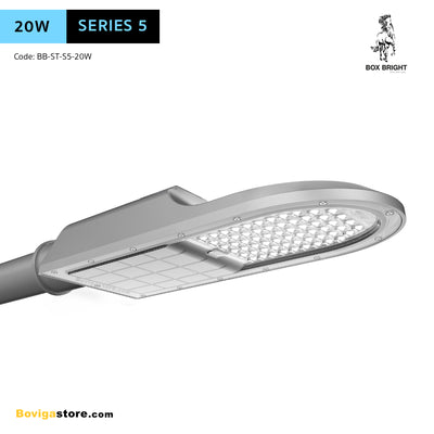 โคมไฟถนนแอลอีดี | โคมไฟถนน LED รุ่น Series 5 ขนาด 20W แบรนด์ BOX BRIGHT