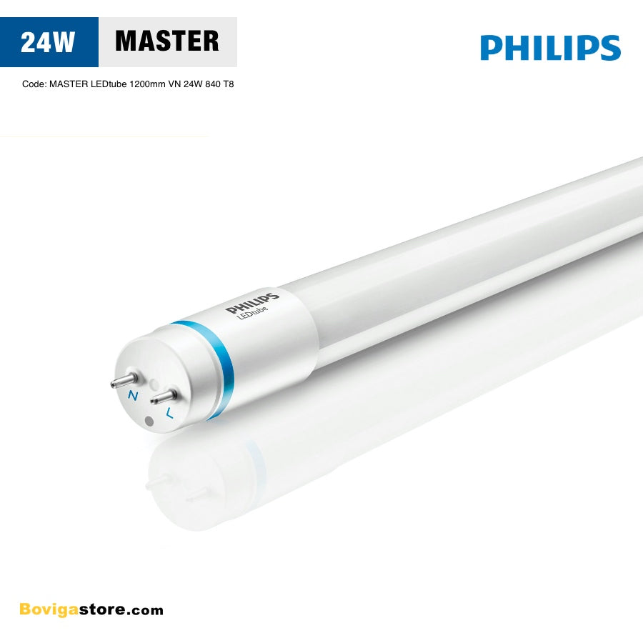 หลอดไฟ LED T8 ขนาด 14W รุ่น Master VHO แสง 4000K อายุการใช้งาน 50000 ชั่วโมง แบรนด์ PHILIPS