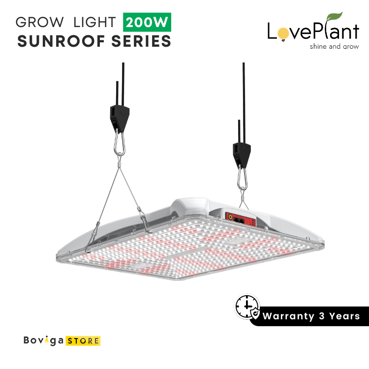 Sunroof | โคมไฟปลูกต้นไม้ LED Grow Light รับประกันคุณภาพ