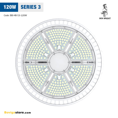 LED High Bay 120W | โคมไฮเบย์ LED 120Wรุ่น Series 3 แบรนด์ BOX BRIGHT