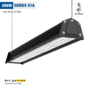 200W LED Linear High Bay | โคมไฟ ไฮเบย์ LED แบบยาว ความสูงแนะนำติดตั้ง 10~15 เมตร สำหรับ โกดัง คลังสินค้า โรงงาน อาคาร ห้างสรรพสินค้า